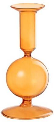 J-Line Kaarshouder glas orange small