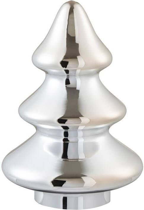 J-Line Kerstboom glas zilver large