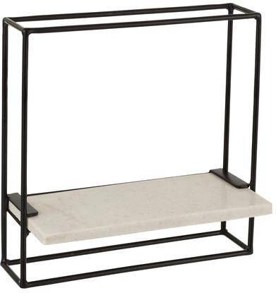 CaliCosy Etagere Murale 1 niveau en marbre blanc L 35cm - Foto 2