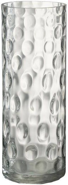 J-Line Vaas Cylinder Rond glas transparant