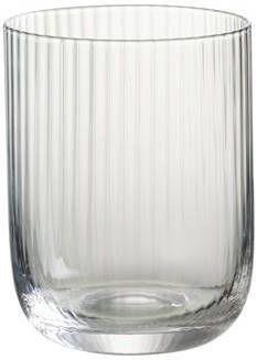 J-Line Kyle glas drinkglas transparant 6x