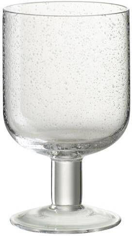 J-Line Tommy wijnglas glas transparant 6x