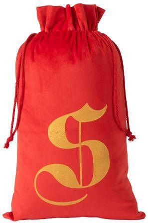 J-Line zak textiel rood medium