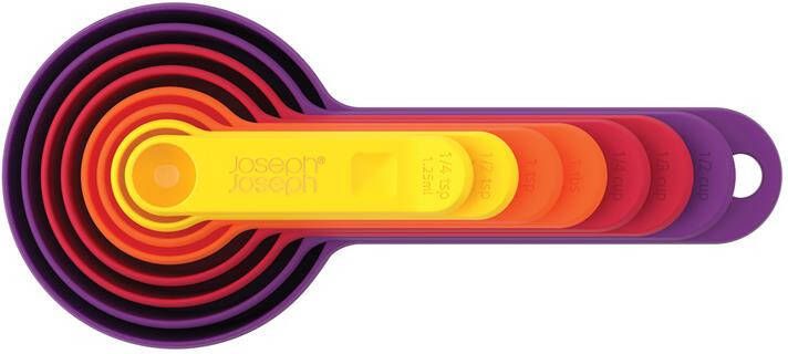 Joseph Nest Maatlepel Set 8-delig Multicolor