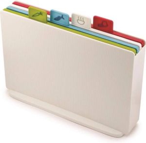 Joseph Snijplanken Set met Houder Wit Set van 4 Stuks Jos