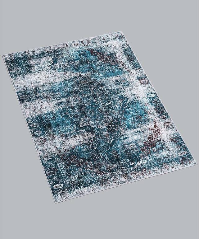 Joy de Vivre Vintage vloerkleed Nostalgia No.2 blauw 160x230 cm