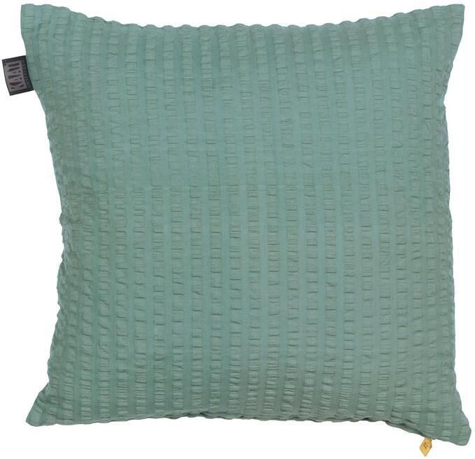 KAAT Amsterdam Cheer Sierkussen 45x45 cm Grijsgroen