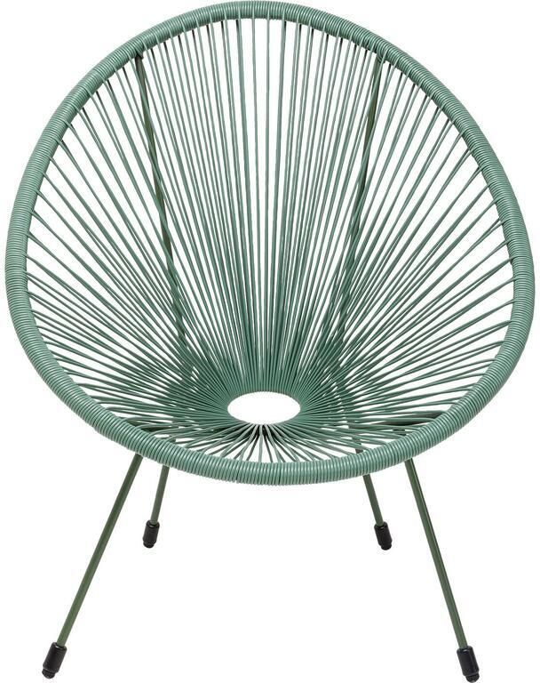 Kare Design Acapulco Mono Tuinfauteuil groen