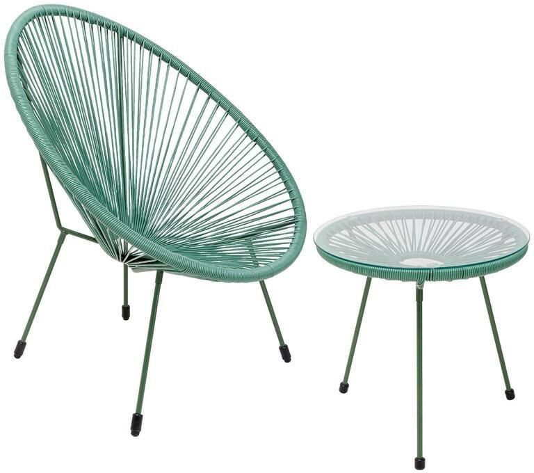 Kare Design Acapulco Mono tuinmeubelair groen