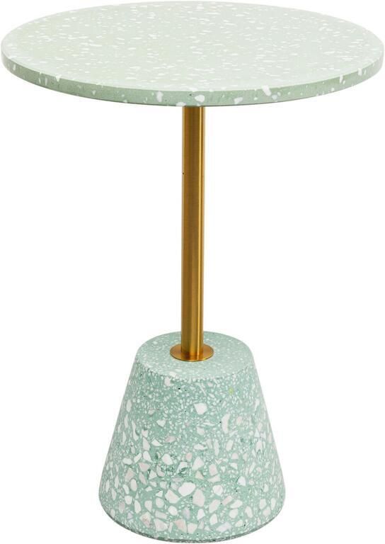 Kare Design Amore Bijzettafel groen Ø40cm