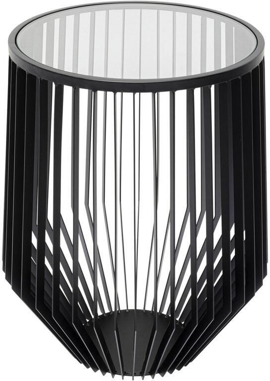 Kare Design Bijzettafel Corinne Ø40cm zwart