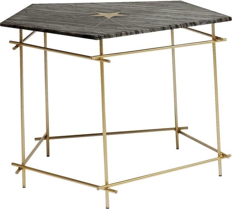 Kare Design Bijzettafel Mystic Pentagon 52cm grijs