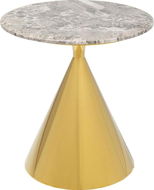 Kare Design Bijzettafel Rita Ø50cm goud