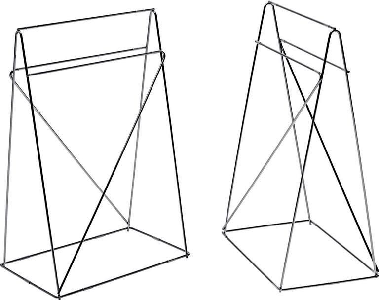 Kare Design Bureauvoet Polar zwart (2|set)