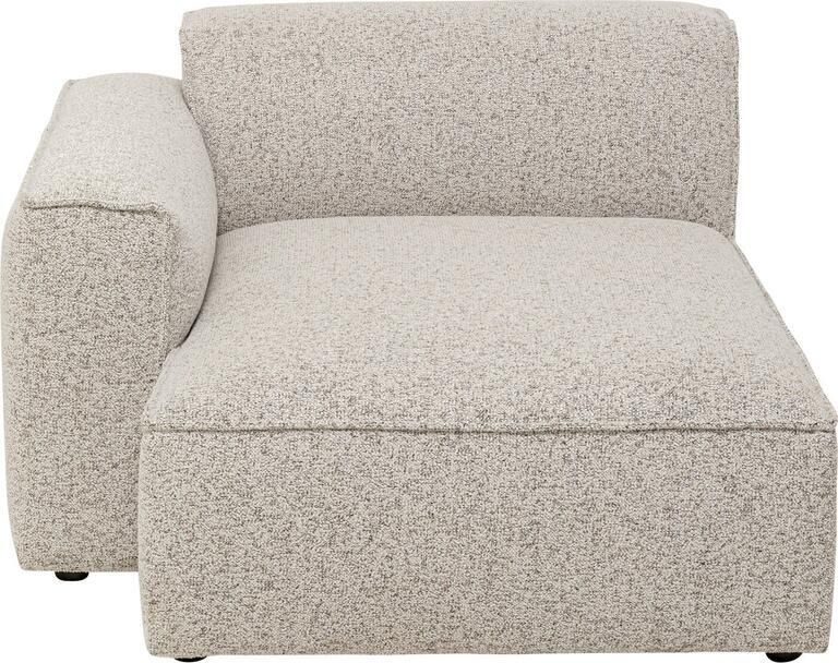 Kare Design Casanova hoek ligstoel links grijs