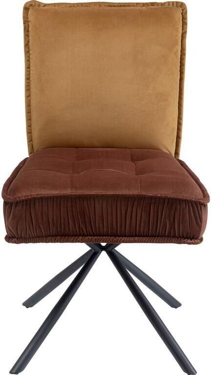 Kare Design Chelsea Velvet Stoel Set Van 2 Bruin Fluweel - Foto 2