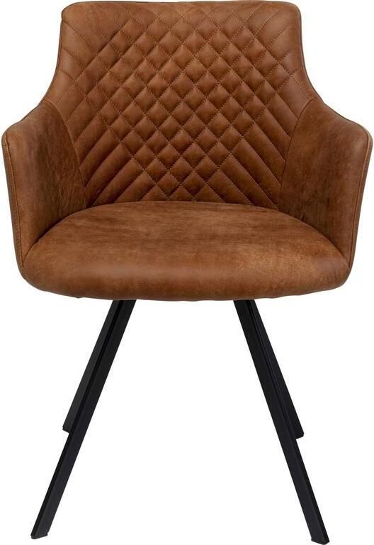 Kare Design Coco draaistoel bruin
