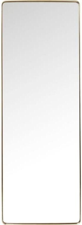 Kare Design Curve Spiegel 70 X 200 Cm Messing
