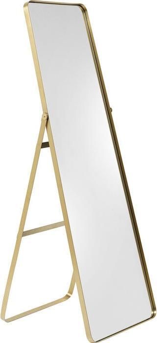 Kare Design Curve Staande Spiegel B55 X H160 Cm Messing