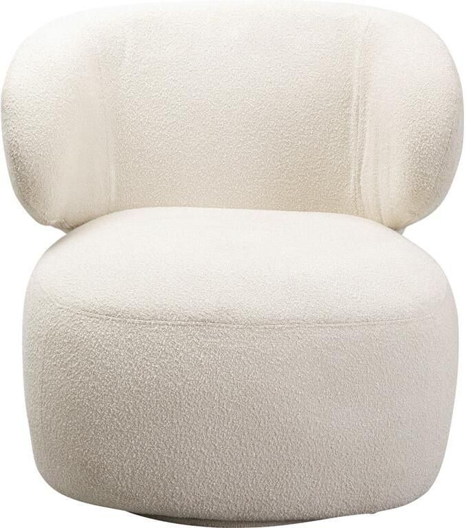 Kare Design Draaifauteuil Elite crème