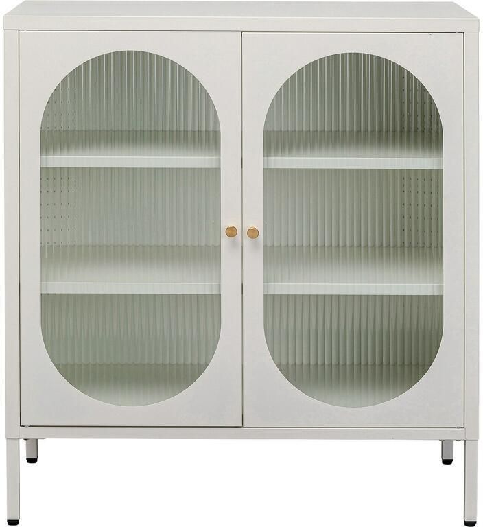 Kare Design Dressoir Naxos wit 2 deuren