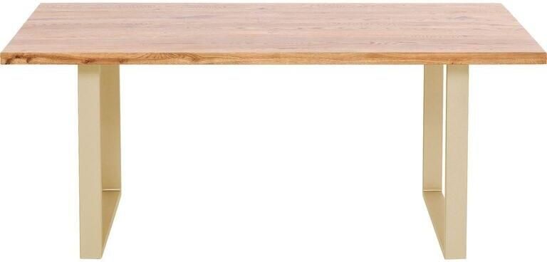 Kare Design Eettafel Jackie 160x80cm eik goud