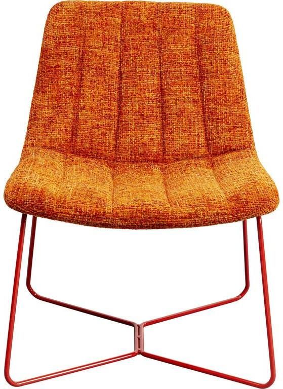 Kare Design Fauteuil Ally oranje en rood