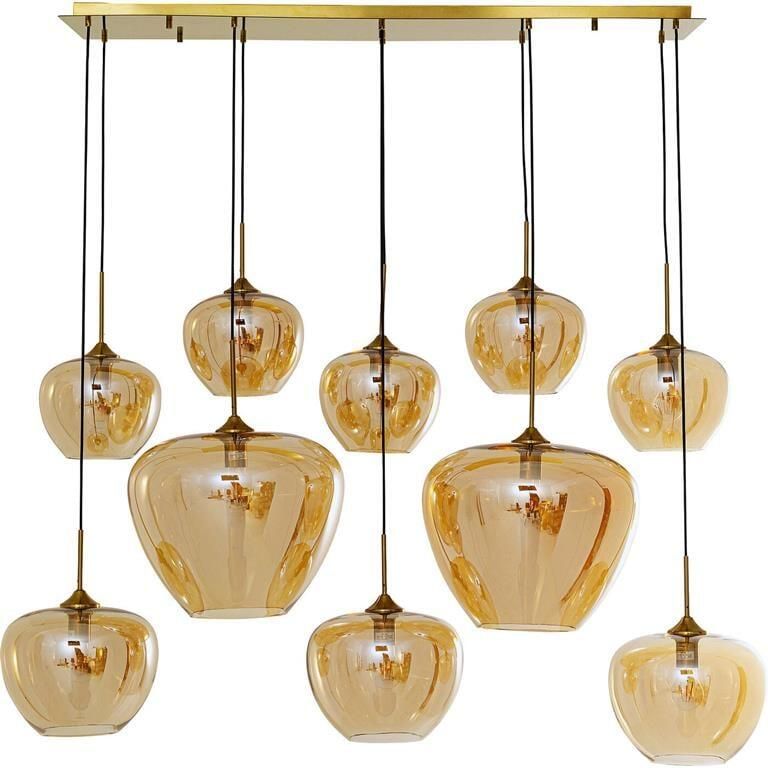 Kare Design Hanglamp Sphere 160cm amber