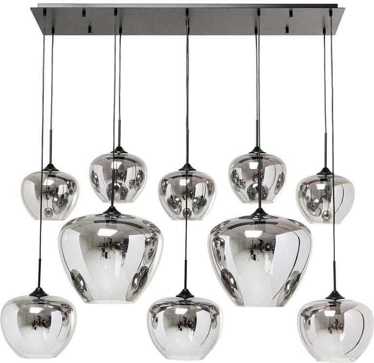 Kare Design Hanglamp Sphere 160cm smoke