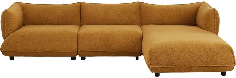 Kare Design Hoekbank Gigi rechts braun