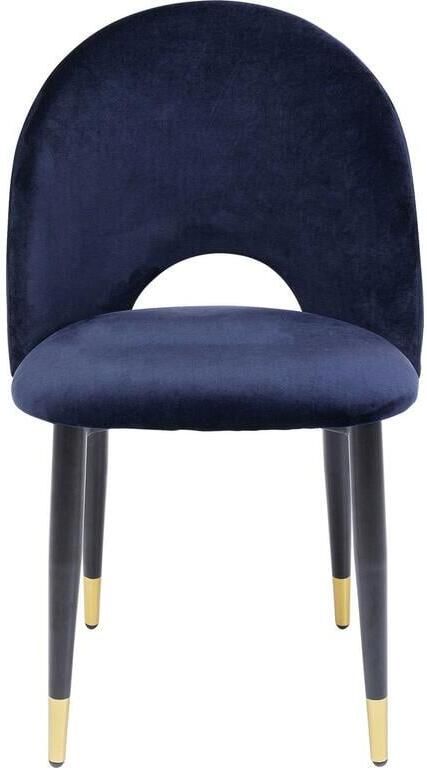 Kare Design Kare Eetkamerstoel Iris Blauw (Set van 2) - Foto 2