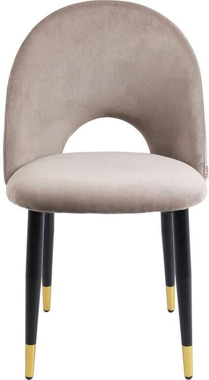 Kare Design Kare Eetkamerstoel Iris Taupe (Set van 2) - Foto 2