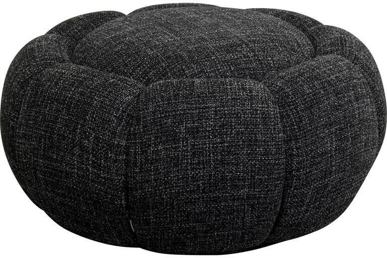 Kare Design Kruk Peppo Bloom Melange zwart