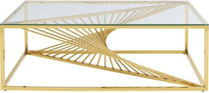 Kare Design Kare Salontafel Laser Gold - Foto 2