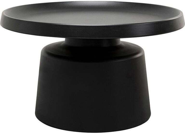 Kare Design Lima Salontafel zwart Ø70cm