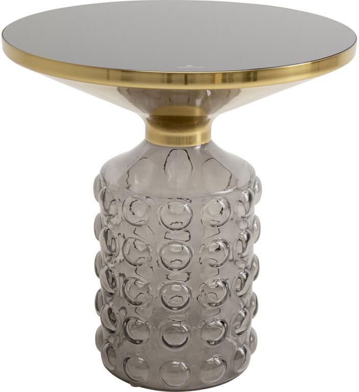 Kare Design Lola Bijzettafel grijs Ø50cm