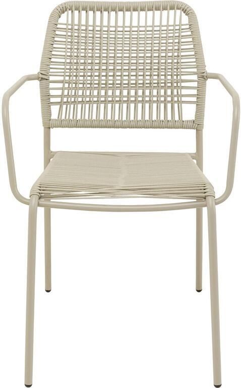 Kare Design Madagascar tuinstoel armleuningen grijs