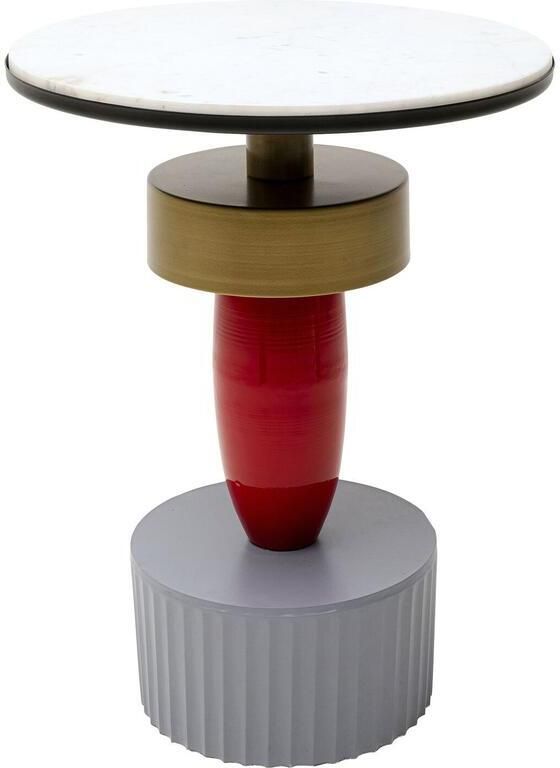 Kare Design Memphis Stone Bijzettafel Ø40cm