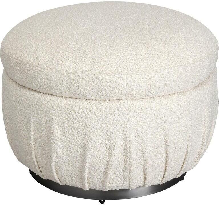 Kare Design Nube kruk creme boucle