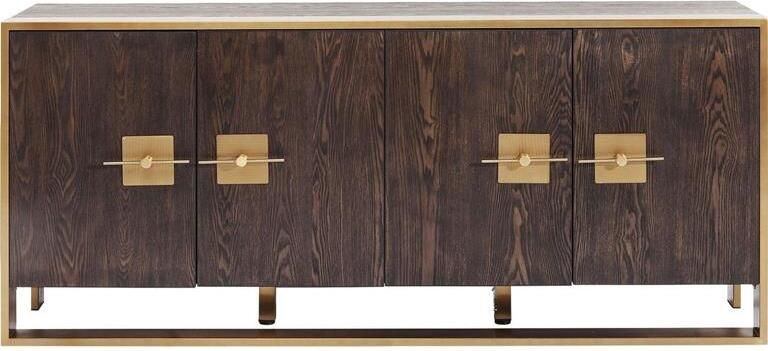 Kare Design Osaka Dressoir 4-Deuren B180 X D40 X H80 Cm Essenhout - Foto 2