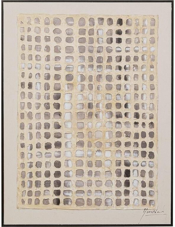 Kare Design Schilderij Glitter Curtain 92x122cm