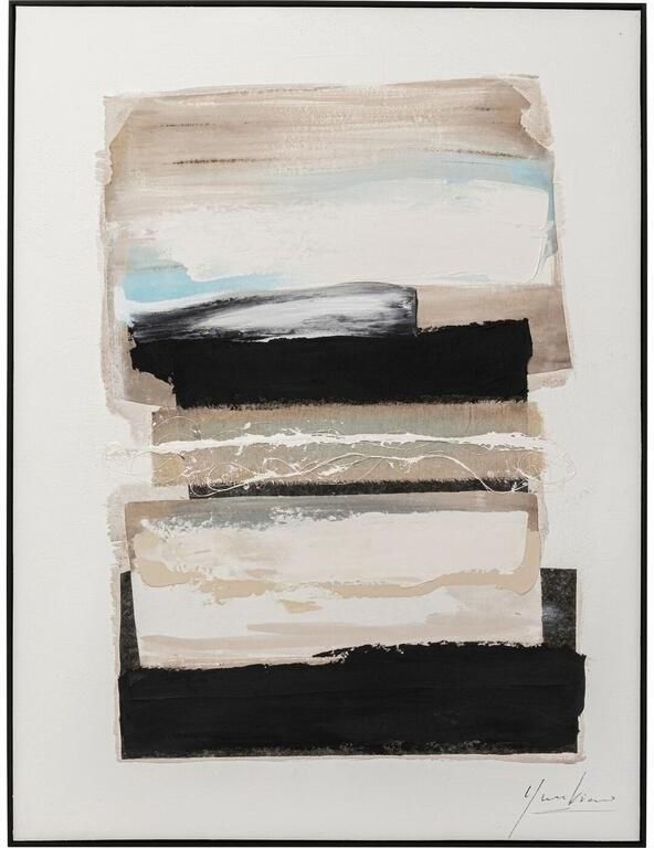 Kare Design Schilderij Lontano 90x120cm beige