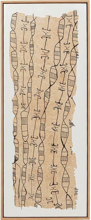 Kare Design Schilderij Native Spirals 50x150cm