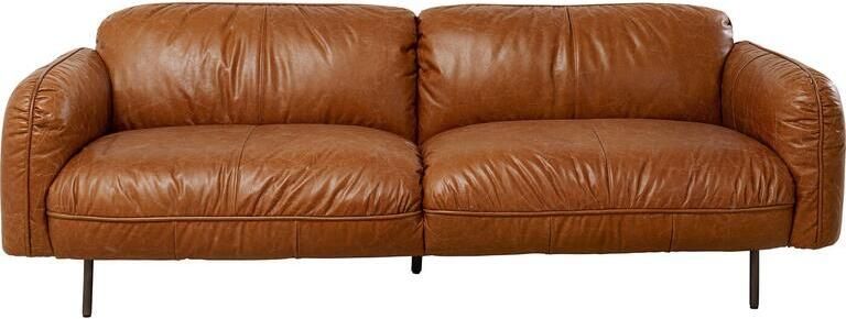Kare Design Sofa Calgary 3-Zits braun