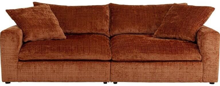 Kare Design Sofa Chill 3-Zits oranje