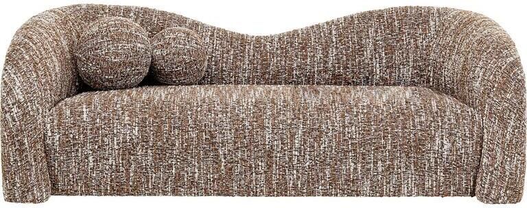 Kare Design Sofa Livia Melange 2-Zits bruin