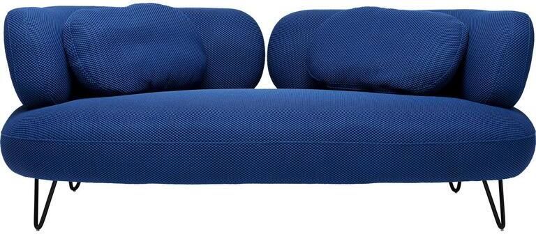 Kare Design Sofa Peppo 2-Zits blauw