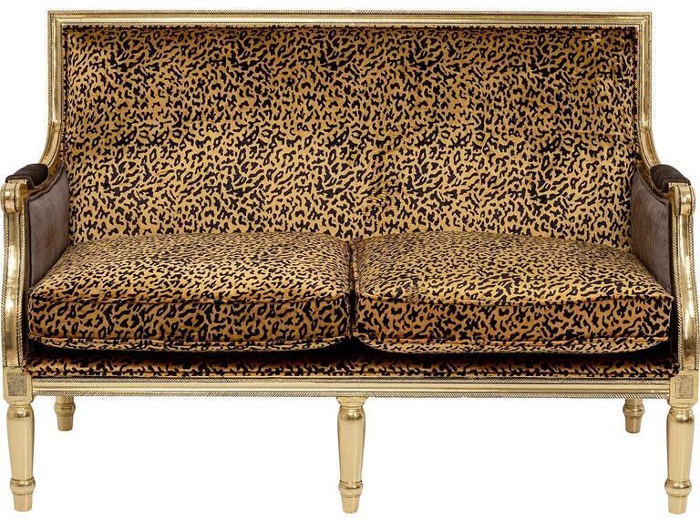 Kare Design Sofa Regency 2-Zits luipaard