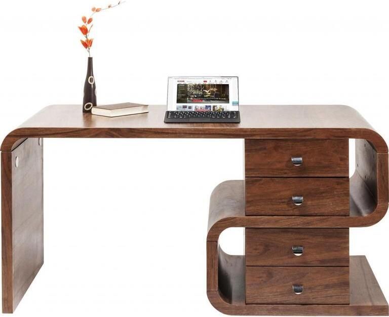 Kare Design Soft Snake Bureau B150 X D70 X H76 Cm Walnoot