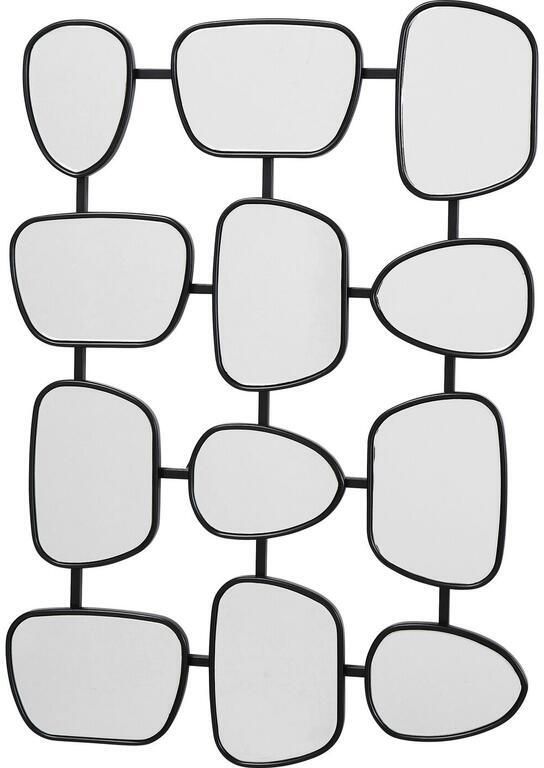 Kare Design Spiegel Nastro zwart 80x114cm